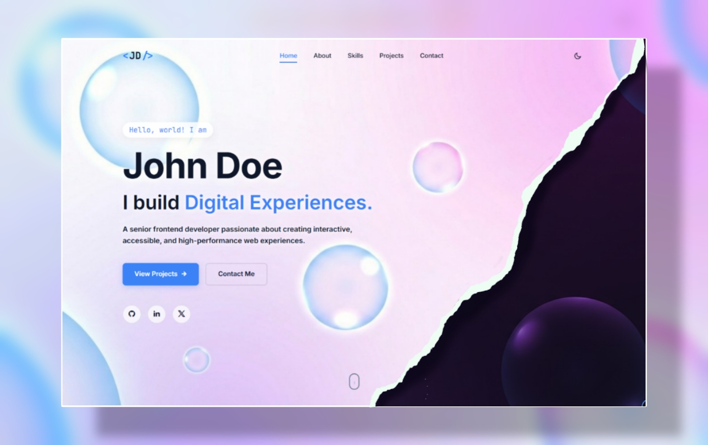 Personal Portfolio Website