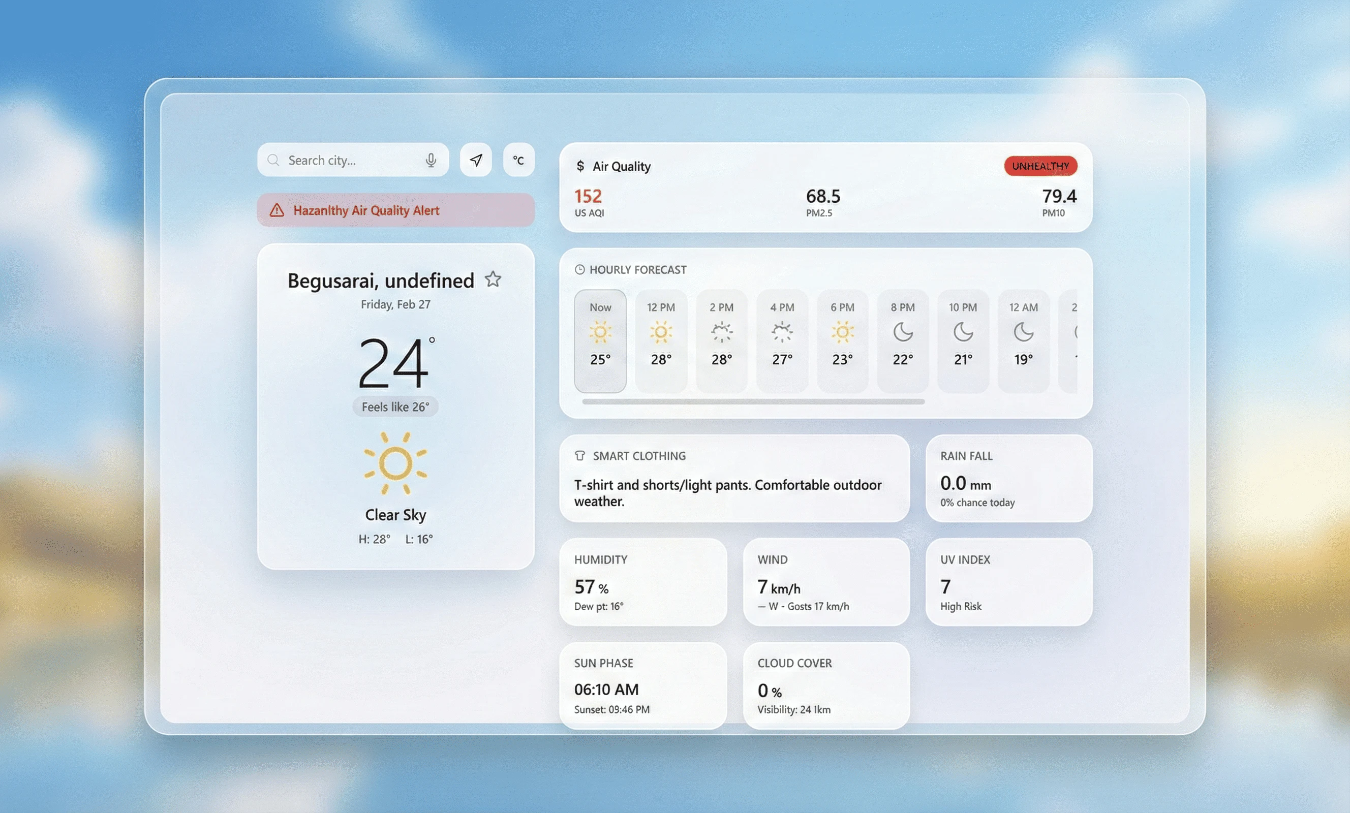 Weather API Web App